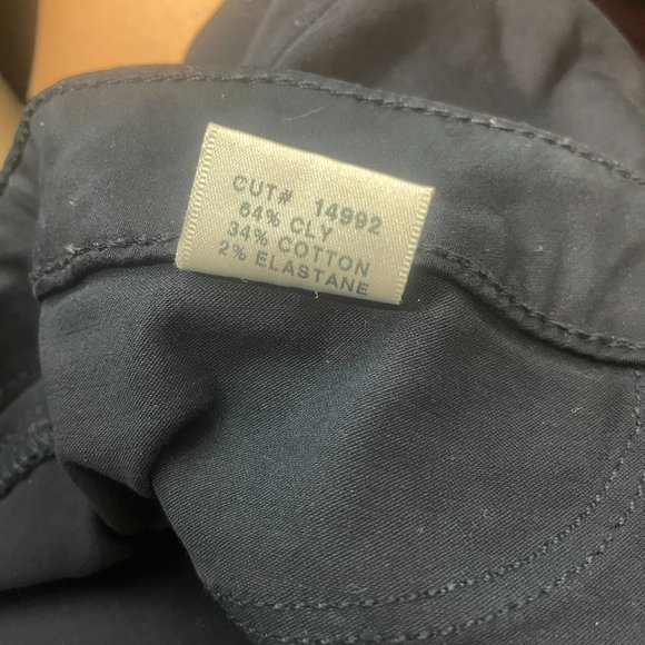 J Brand for Trilogy Navy High Rise Skinny Jeggings Size 27 Neutral Classic - Picture 9 of 11